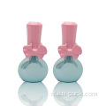 10 ml heldere nagelfles plat vierkant met dop